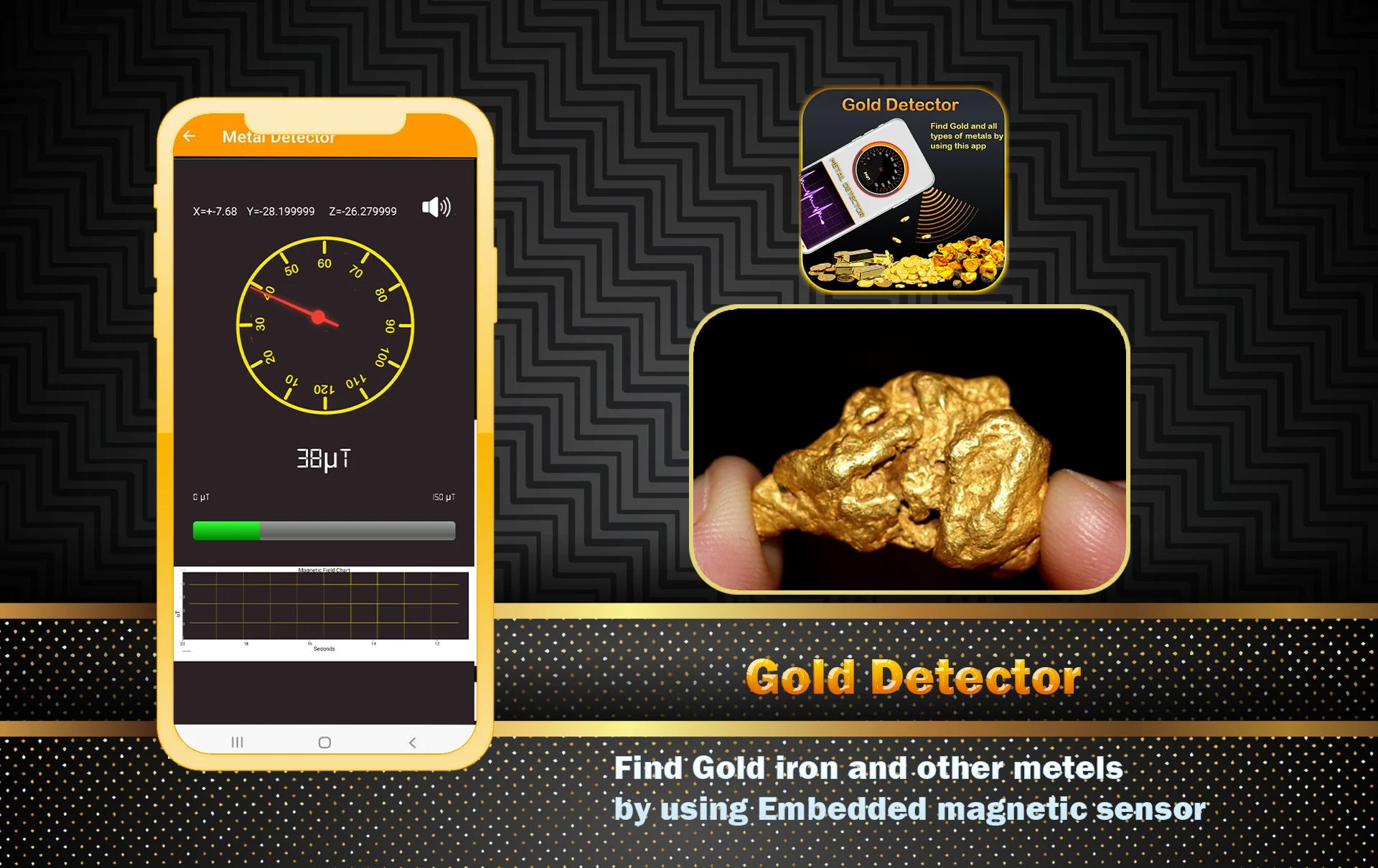 Gold Finder & Metal Detector screenshot