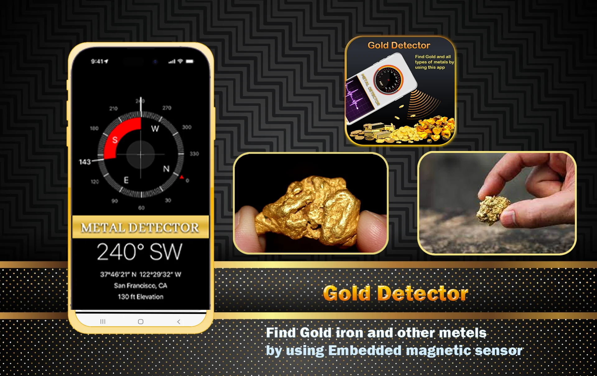 Gold Finder & Metal Detector screenshot